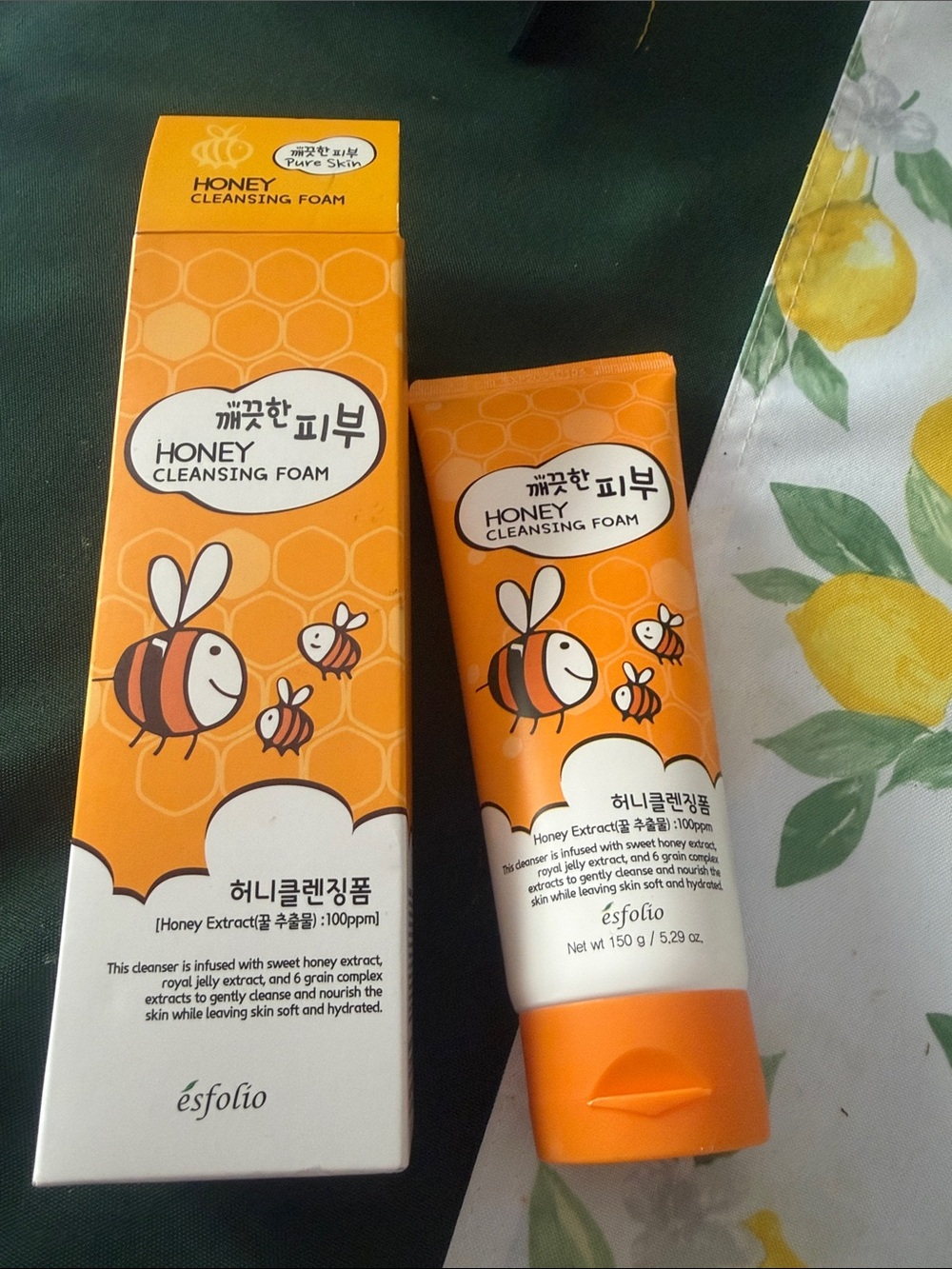 esfolio Kids Honey Cleansing Foam - Orange